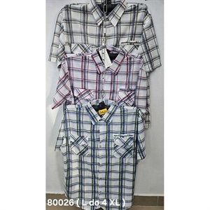 Koszula męska z krótkim rękawem  L-4XL