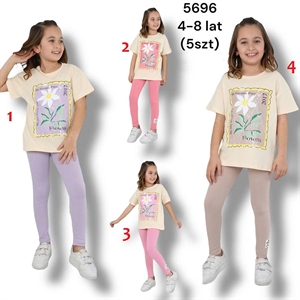 Komplet dziewczęcy 4-8 lat