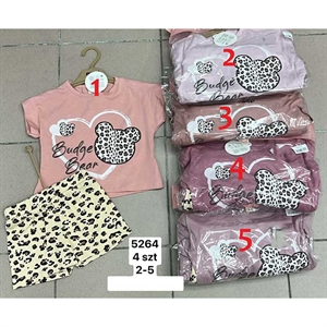 Komplet dziewczęcy 2-5