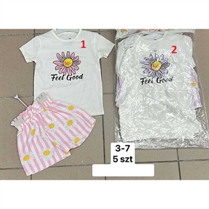 Komplet dziewczęcy 3-7 lat