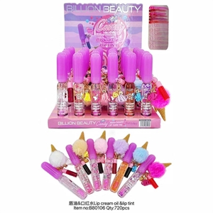 Krem do ust, olejek i tint do ust