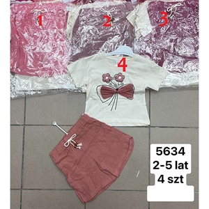 Komplet dziewczęcy 2-5 lat