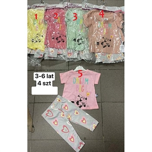 Komplet dziewczęcy 3-6 lat
