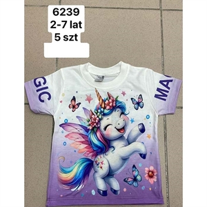 Koszulka dziewczęca 2-7 lat