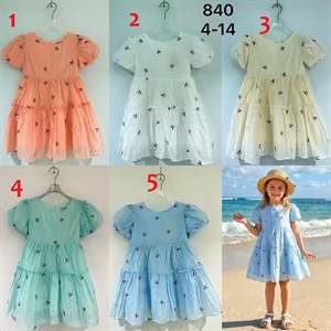 Sukienka dziewczęca (4-14)