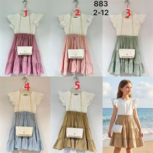 Sukienka dziewczęca (2-12)