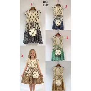 Sukienka dziewczęca (2-12)