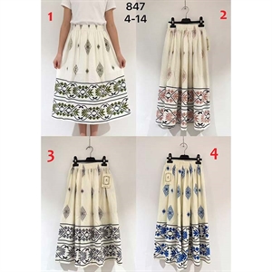 Spódnica dziewczęca 4-14 lat