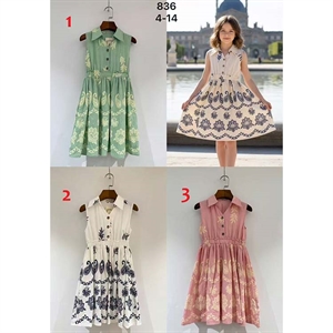 Sukienka dziewczęca (4-14)