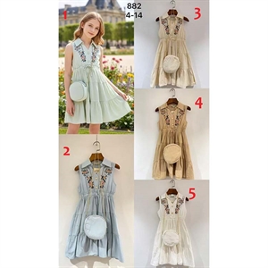 Sukienka dziewczęca (4-14)