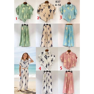 Komplet dziewczęcy 4-14 lat