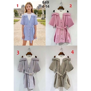 Sukienka dziewczęca (4-14)