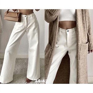 Jeansy szerokie nogawki  34-42