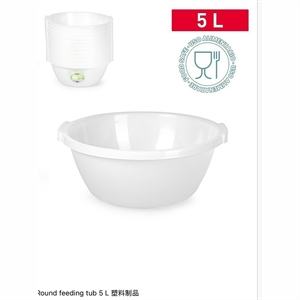 Okrągła wanna do karmienia 5L