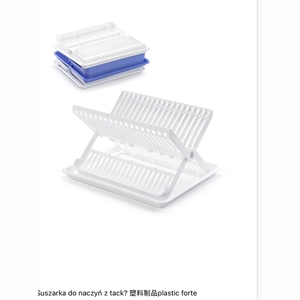 Suszarka do naczyń z tacką smukła