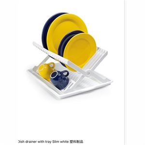 Suszarka do naczyń z tacką smukła