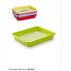 Prostokątna tacka do rozmrażania