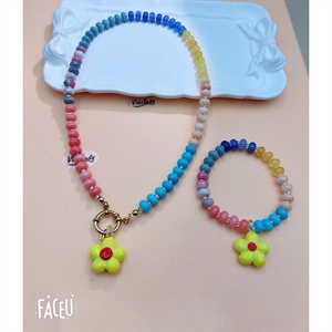 Komplet Naszyjnik + Bransoletka