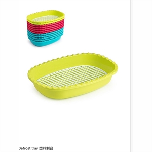 Prostokątna tacka do rozmrażania