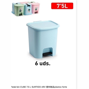Kosz na śmieci z pedałem 7,5L