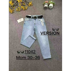 Jeansy mom fit Big Size  30-36