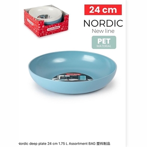 Talerz głęboki nordycki 24cm