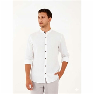Koszula męska len M-2XL