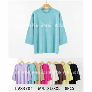 Sweter damski z krótkim rękawem M/L-L/XL