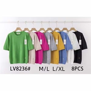 Sweter damski z krótkim rękawem M/L-L/XL