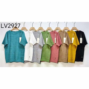 Sweter damski z krótkim rękawem M/L-L/XL