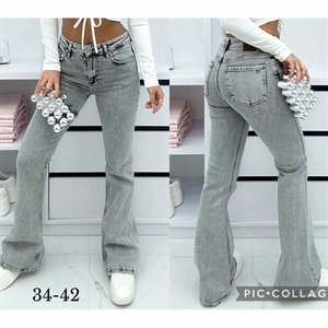 Jeansy dzwony damskie  34-42