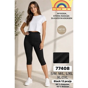 Legginsy krótkie damskie  S/M-XL/2XL