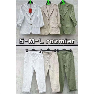 Komplet damski produkt Włoski S-L