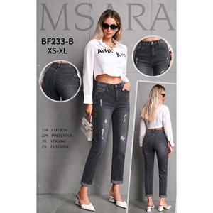 Jeansy damskie Msara  XS-XL