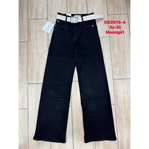 Jeansy szerokie nogawki  XS-XL