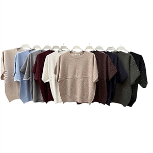 Sweter damski okrągły - Produkt Włoski