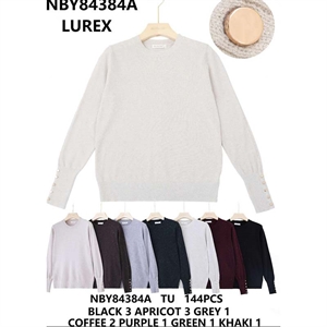 Sweter damski okrągły