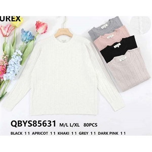 Sweter damski okrągły  M/L-L/XL