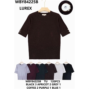 Sweter damski z krótkim rękawem