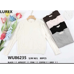 Sweter damski okrągły  S/M-M/L