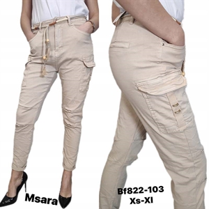 Jeansy damskie Msara  XS-XL