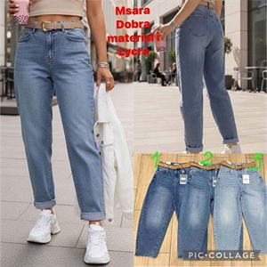 Jeansy damskie Msara  XS-XL