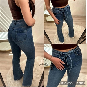 Jeansy dzwony damskie  34-42
