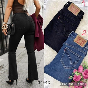 Jeansy dzwony damskie  34-42
