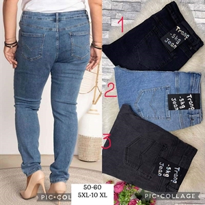 Jeansy damskie  50-60(5XL-10XL)