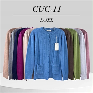 Sweter damski zapinany na guziki L-3XL