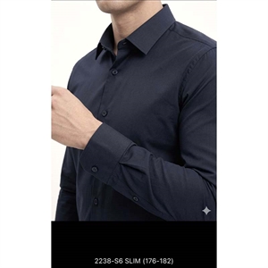 Gładka koszula męska elegancka krój slim fit produkt Turecki  M-2XL