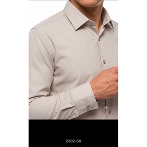 Gładka koszula męska elegancka krój slim fit produkt Turecki  M-2XL