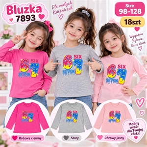 Bluzka dziewczęca  98-128