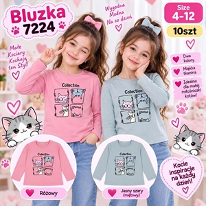 Bluzka dziewczęca  4-12 lat